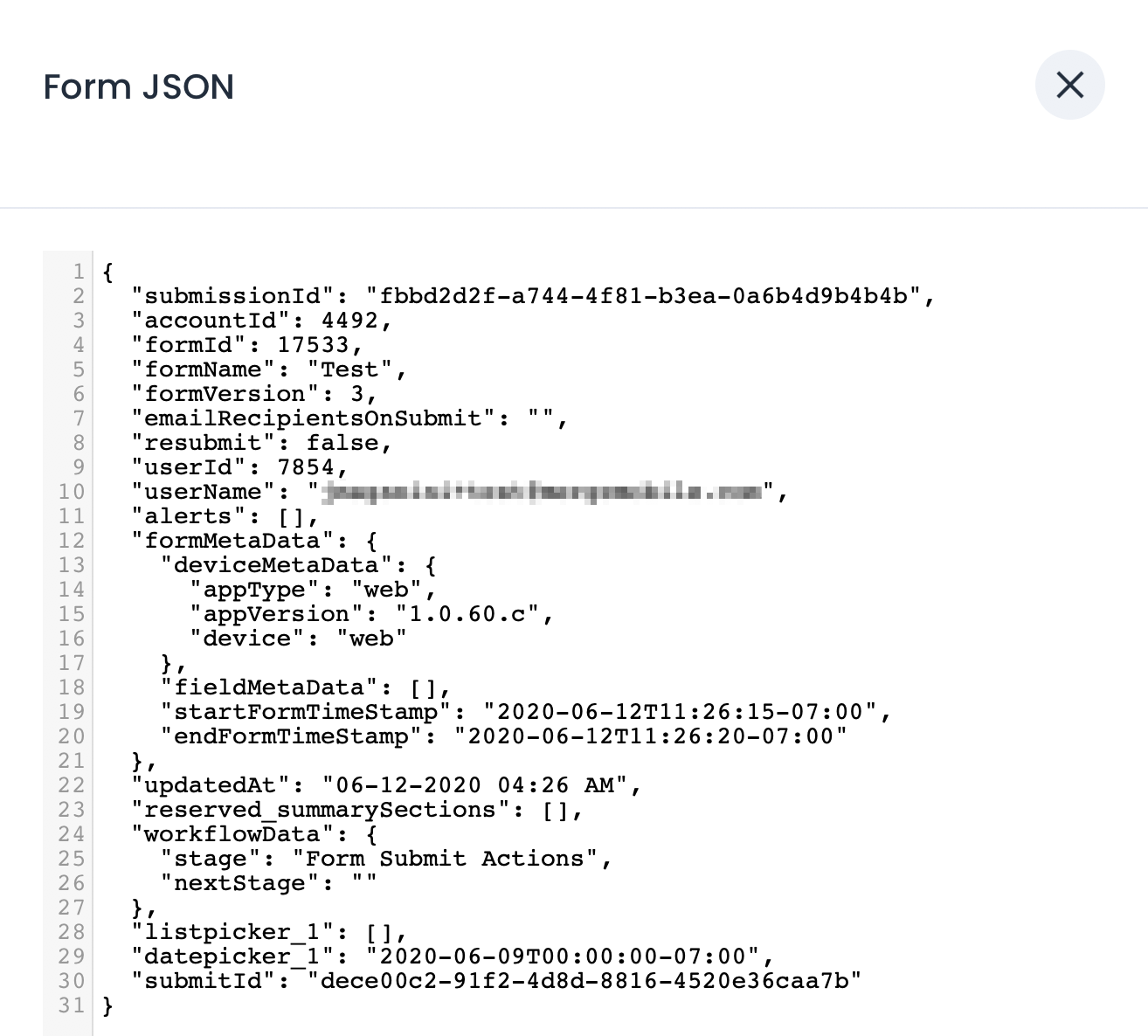 Downloading Submission JSON – FastField Mobile Forms Help Center