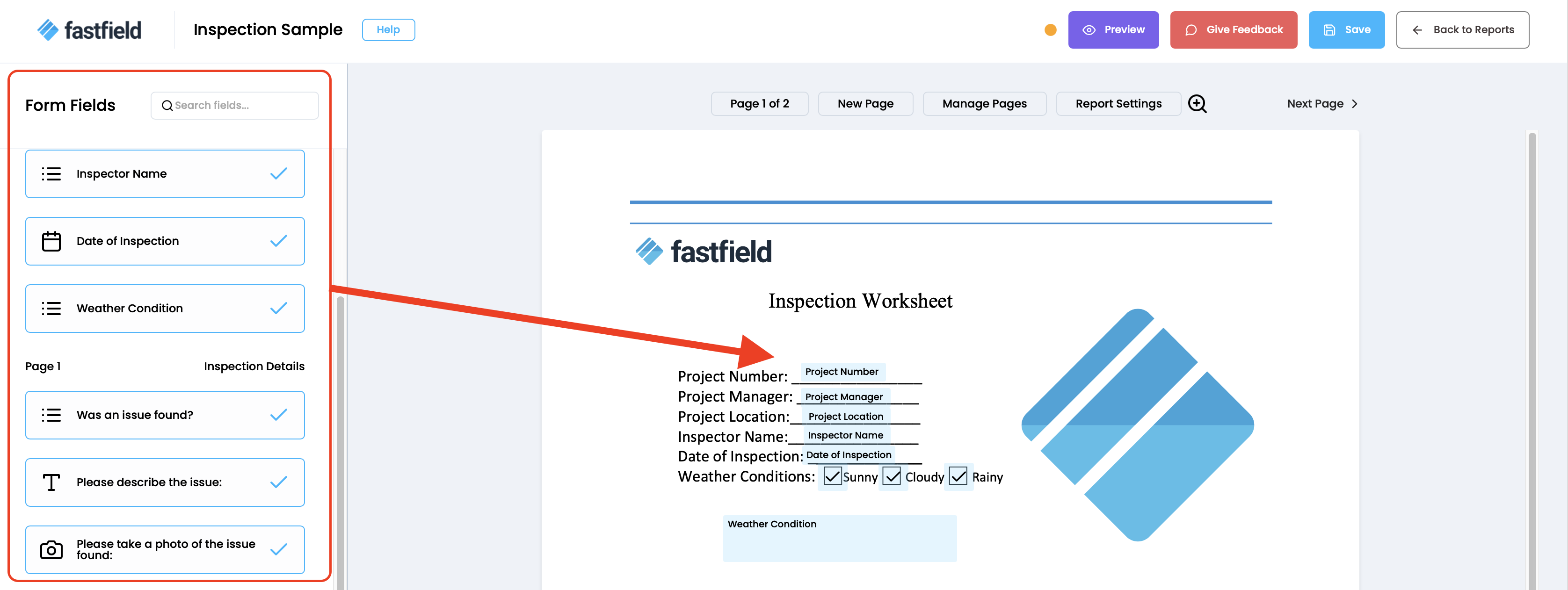 Getting Started PDF Report Builder FastField Mobile Forms Help Center